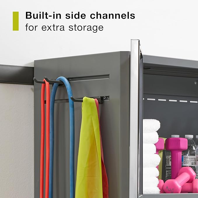 Rubbermaid FastTrack 2-Door Base Cabinet, Garage Storage Systems, Garage Organization