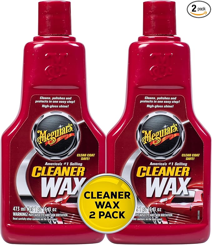 Meguiar's Cleaner Wax | 16 Oz Bottle | Pack of 2