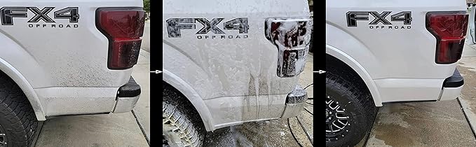 Wash Chems Pro 50 Touchless One Step Car Wash Detergent Soap Concentrate (32 oz) No Brushing, Commercial Grade Professional Auto Foam Cleaner (Biodegradable) Also Great for Trucks & Tractors