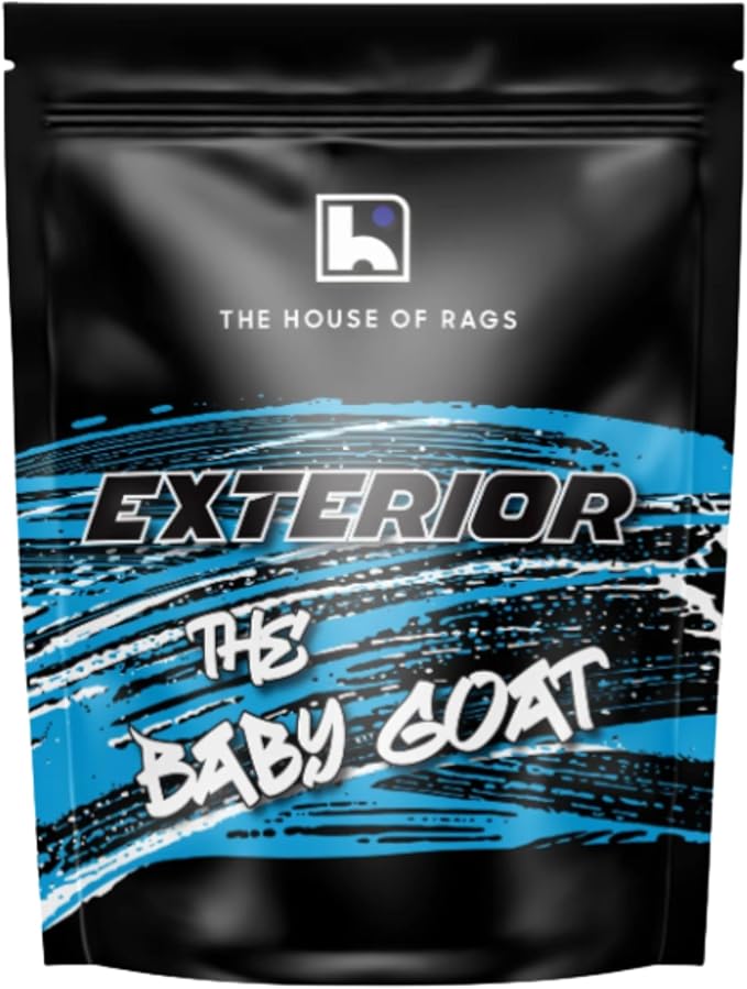 THOR Baby Goat: Microfiber Drying Towels for Cars 18x20in, 1200 GSM Korean Made – Ultra-Thick, Twist Loop Weave, Scratch-Free & Super Absorbent Car Cleaning Cloth for Trucks, SUVs – 2 Pack, Blue