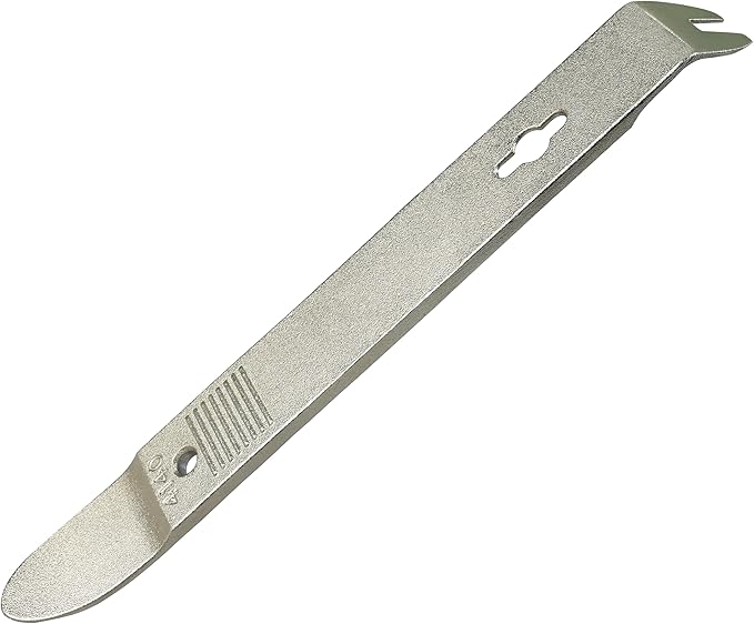 4140 Steel Pry Bar Tool, Multi-Function Trim Removal Tool for Compact Panel, Bumper Retainer Clips, Auto Trim Interior, Sheet Metal, Fasteners