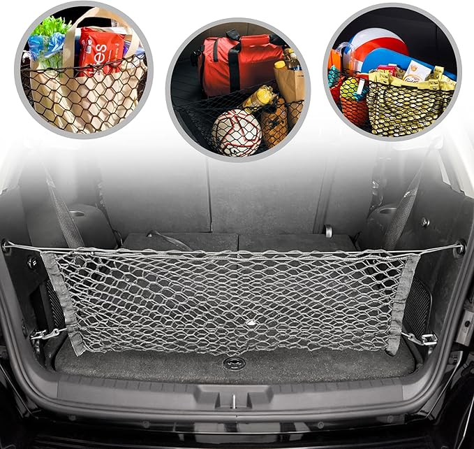Envelope Style Trunk Cargo Net for DODGE JOURNEY 2009 10 11 12 13 14 2015 2016 2017 2018 2019 NEW