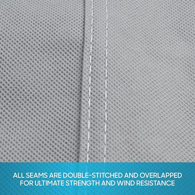 BDK Universal Fit Water Resistant All Weather Indoor Outdoor Car Cover for Sedan SUV Auto Vehicle - Protect from UV Light, Rain, Snow, Dust, Debris, Pollen, Tree Sap & More (S) (See Size Chart) - Gray