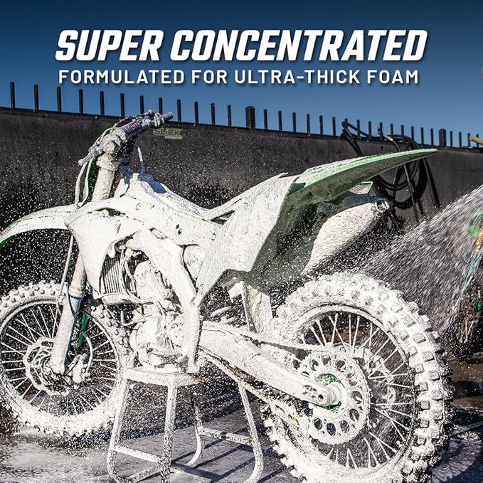 Hybrid Ceramic Off-Road Wash - Extra Thick Super Concentrated Cleaning Solution for Dirt Bike, UTV, Side x Side, Truck, Offroad Car Wash Soap Shampoo Works With Foam Cannon, Foam Gun, Sprayers,