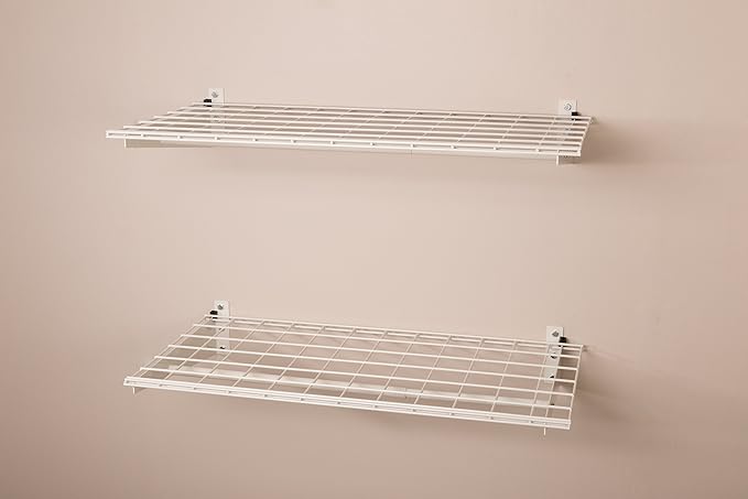 HyLoft Steel Wall Shelves and Storage Racks for Garage (45-Inch X 15-Inch) and (36-Inch X 18-Inch)