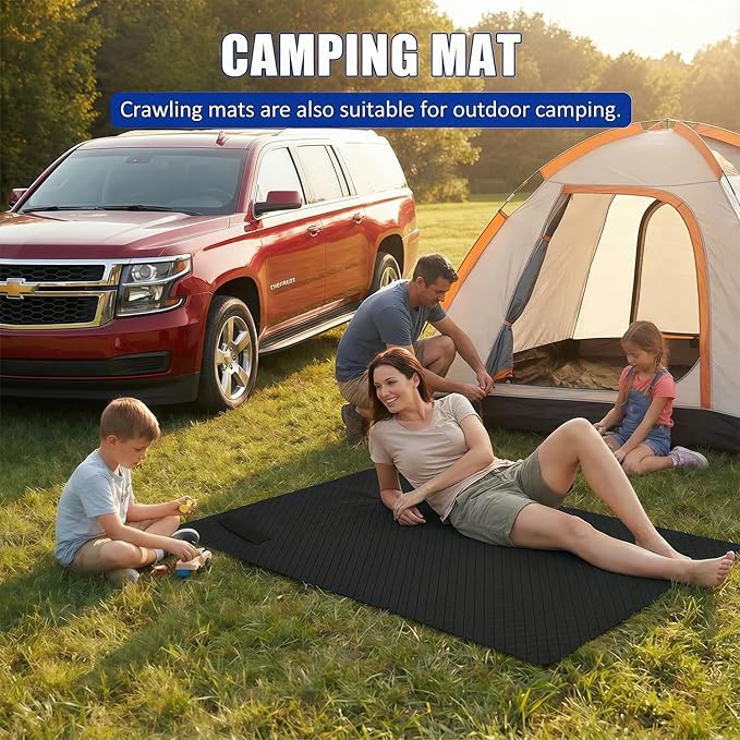 Rolling Creeper Mat, 56''x27'' Foldable Car Repair Pad with Storage Bag, Under Car Repair Mat for Car Low Clearance, Special Roads, Long-Distance Trucks