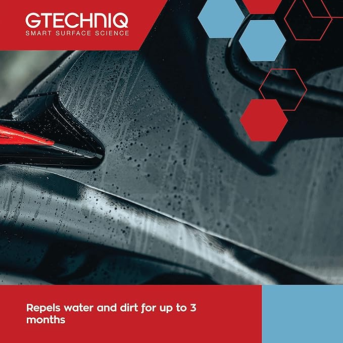 Gtechniq Car Shampoo, 2-in-1 Ceramic GWash and Hydrophobic Coating for Car Cleaning 17 fl oz | Cleans and Repels Dirt, Long-Lasting Protection and Shine, Easy to Apply