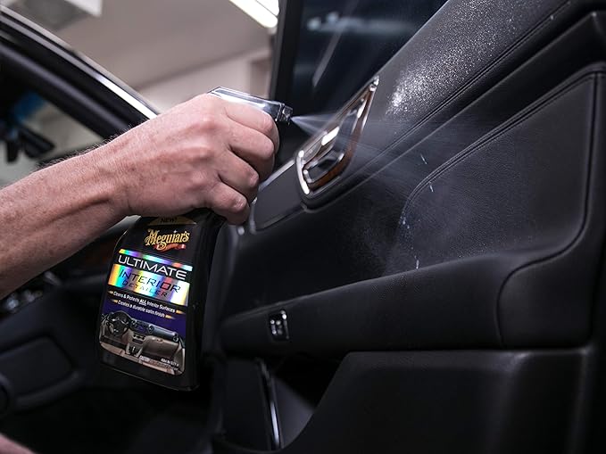 Meguiar's G16216 Ultimate Interior Detailer, Protects Interior Surfaces from Dirt and Grime, Leaves Your Surfaces Protected from UV Rays and Giving It a Lasting FinishSpray Bottle, 15.2 Oz (Pack of 2)