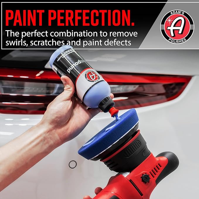 Adam's Polishes Premium Polisher Pads - Expertly Designed to Make Polishing and Paint Correction Easier - Color Coded to Match with Recommended Polishes or Compounds (6.5, Blue Compound Pad)