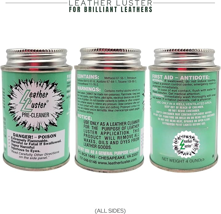 Leather Luster Patent Leather Polish, Cleaner and Conditioner | Made in the USA