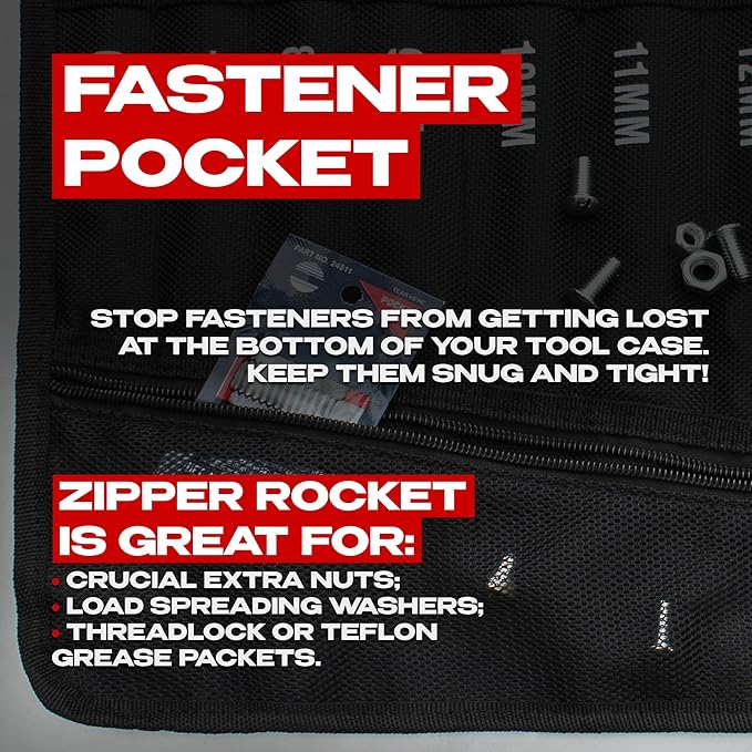 Jaeger 16pc MM/Metric Reversible Ratcheting Combination Wrench Set With BEAR KEEPER Rollup Case