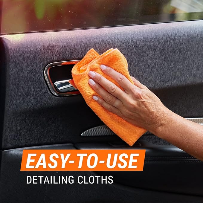 Armor All Microfiber Towels, Multi-Purpose Towels for Cleaning, 24 Each