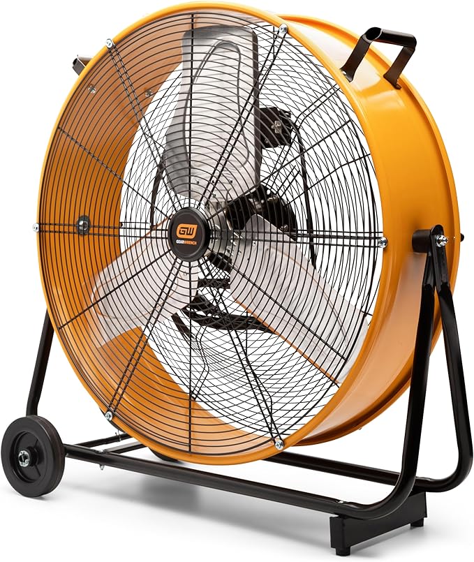 GEARWRENCH 24" 2-Speed High Velocity Shop Fan | GWSFAN24