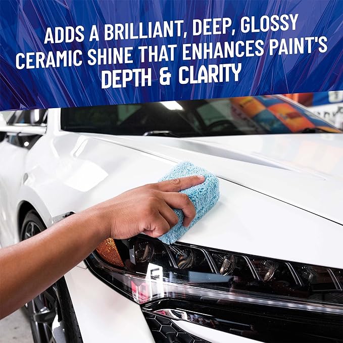 Chemical Guys HydroSlick Hyper Car Wax & HydroSpeed Ceramic Coating Quick Detailer Bundle (2 16 oz Bottles)
