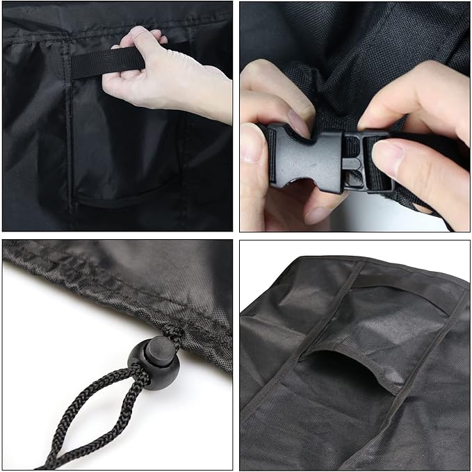 Rolling Tool Cart Cover 29 Inch, Waterproof Utility Cart Cover Service Cart Cover - 29 X 15 X 29 Inch