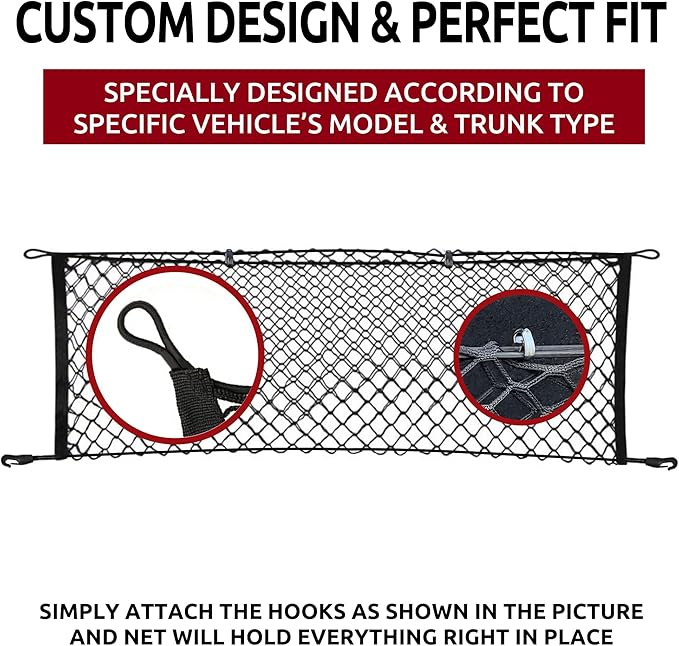 Envelope Style Trunk Cargo Net For MAZDA CX-9 2007 08 09 10 11 12 13 14 15 2016 2017 2018 2019 NEW