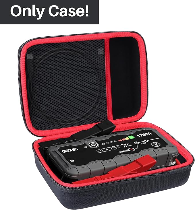 Lebakort Storage Case Compatible with Boost X GBX55 1750A 12V UltraSafe Portable Lithium Jump Starter