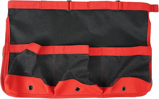 MELOTOUGH Bucket Car Wash Tool Organizer for Garden Tools Fit 3.5 to 5 Gallon Bucket (Red)