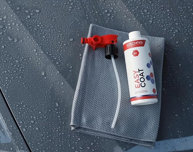 Gtechniq - Easy Coat Refill - Up to 3 Months of Durability; Quick & Easy to Apply; Coating Safe; Apply to Auto Paint or Glass Surfaces; Protect from UV Rays, Chemicals, Weather, Dirt (5 Liters)