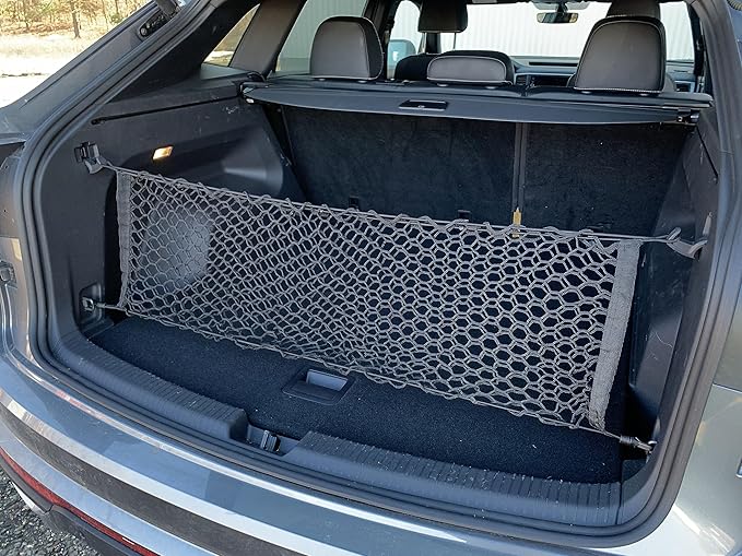 Envelope Style Trunk Mesh Cargo Net for Volkswagen Atlas Cross 2020-2025 - Car Accessories - Premium Trunk Organizers and Storage - Vehicle Carrier Organizer for Volkswagen Atlas Cross