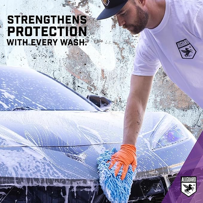 VLUX Wash - Car Wash Soap Formulated with XiO2™ Ceramic - Grime Busting Suds Gently Clean with pH-Netural Formula - Enhances Protection of Coatings, Waxes or Sealants - Gloss Finish