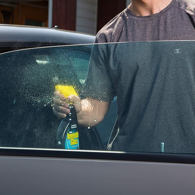 Invisible Glass 92164-3PK Premium Glass Cleaner Spray for Car Windshields and Windows, Automotive and Home Window Cleaner, Streak-Free, Ammonia-Free, Tint-Safe – 22 fl oz (Pack of 3)