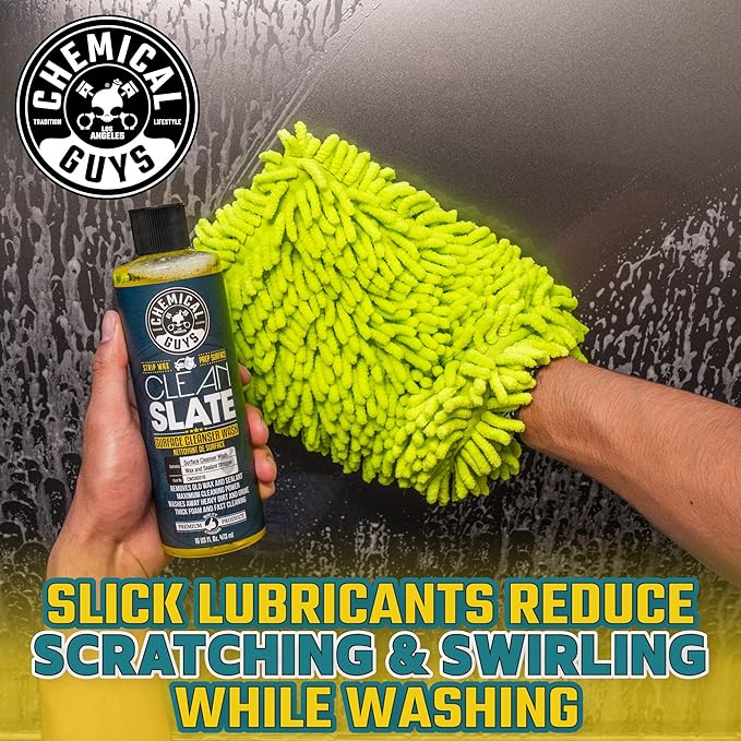 Chemical Guys CWS803 Clean Slate Deep Surface Cleaning Car Wash Soap (Removes Old Car Waxes, Glazes & Sealants for Superior Surface Prep), 128 fl oz (1 Gallon), Citrus Scent