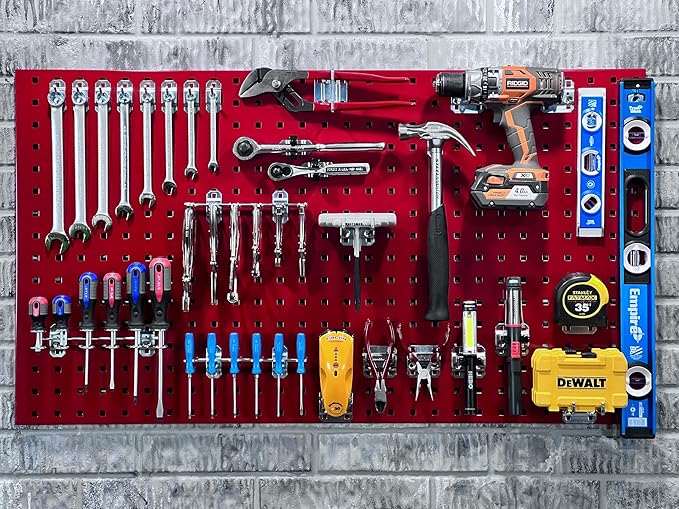 Triton Products LockHook Steel Pegboard Hook Assortment Kit - 46 Piece