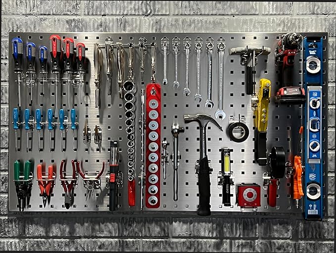 Triton Products LockHook Steel Pegboard Hook Assortment Kit - 46 Piece