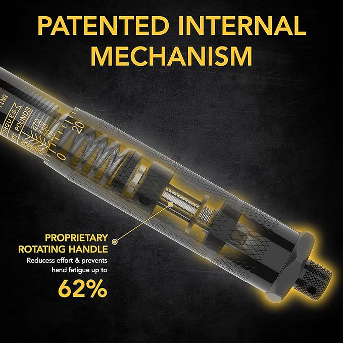 LEXIVON 3/4-Inch Drive Click Torque Wrench 30~300 Ft-Lb / 40.7~406.8 Nm (LX-185)