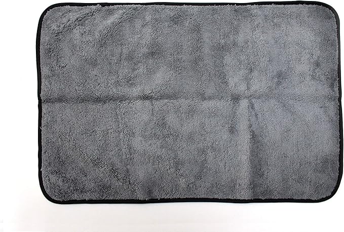 Maxshine 16" x 24" Universal 6-Pack Blue & Grey Microfiber Towels – 600GSM Ultimate Crazy 2C Series – Ultra-Soft & Absorbent Towels for Car Detailing, Drying & Polishing