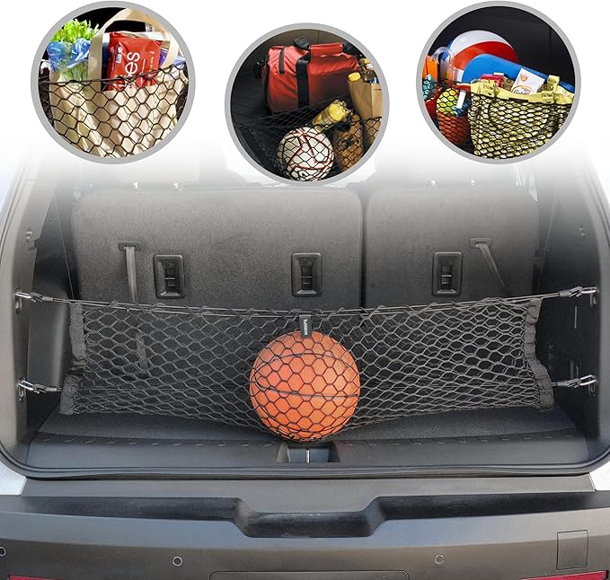 Envelope Trunk Cargo Net for Chevrolet Traverse 2009 2010 2011 2012 2013 2014 2015 2016 2017