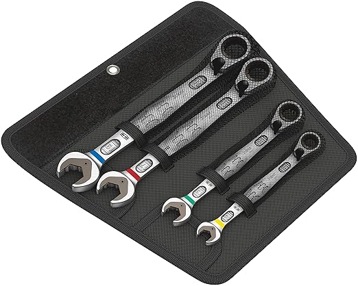 WERA 05020090001 6001 Joker Switch 4 Set 1 Set of ratcheting Combination Wrenches, 4 Pieces