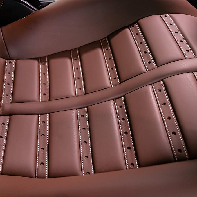Gyeon Leather Shield EVO 50 ml - Ceramic Coating for Leather | All Types of Natural Leather, Tesla Vegan | No Change in Finish of Upholstery |Repels Dirt and Liquid | Car Interior UV Protector