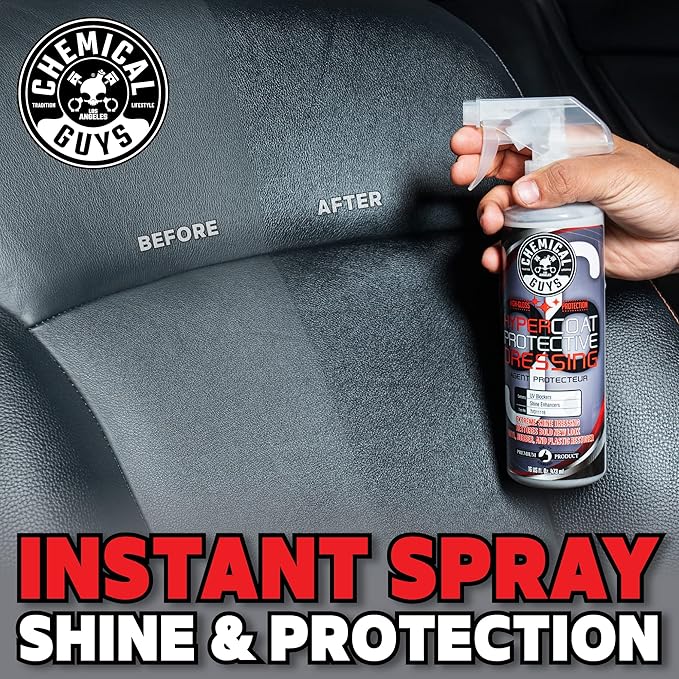 Chemical Guys TVD111 G6 HyperCoat High Gloss Coating Protectant Sprayable Dressing (Works on Vinyl, Rubber, Plastic, Tires and Trim) Safe for Cars, Trucks, Motorcycles, RVs & More, 128 fl oz (1 Gal)