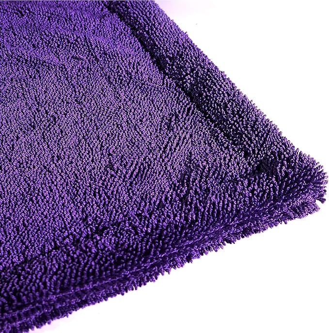 Maxshine - Car Drying Towel, Rinse Free Microfiber Towel for Car Detailing, 1200 GSM, Double Sided, Large Microfiber Towels for Car Drying, Plush Car Wash Towels (3, 24" x 36")