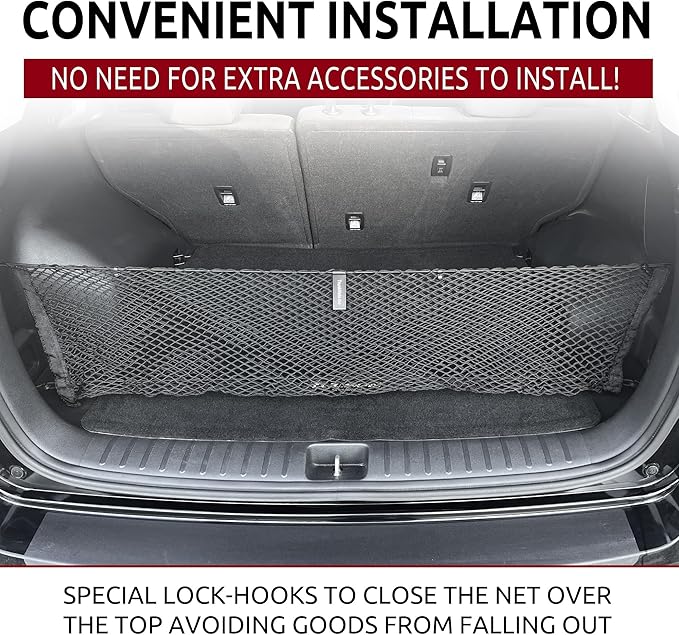 Trunknets Inc Envelope Style Trunk Cargo Net for Hyundai Tucson 2015 2016 2017 2018 2019 2020 2021 New
