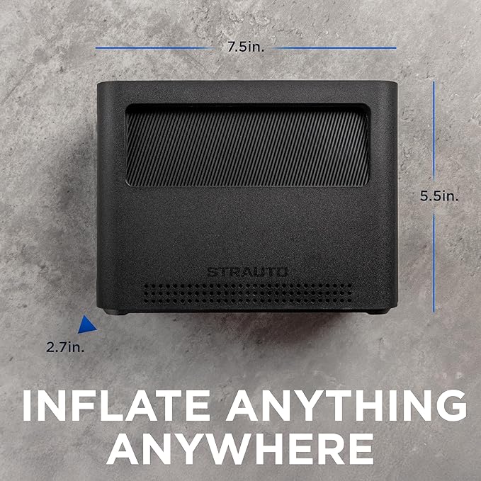 Universal Inflator, Tire Inflator, Air Compressor, Paddle Board Pump, for Car, Bike Pump, Inflatable Pool Floats, Air Mattress, Ball, 85737