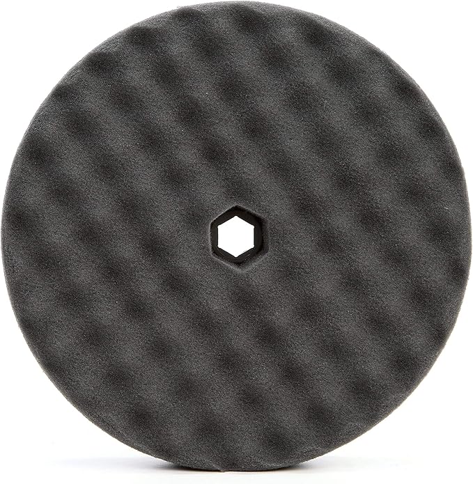 3M Perfect-It Foam Compounding Pad, 05707, 8 in, Hook & Loop Grip, Double-Sided, Polish Pad for Automotive, Professional-Grade Finish
