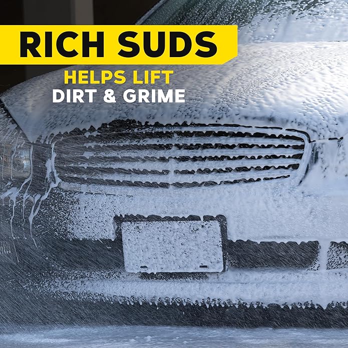 Meguiar's Gold Class Car Wash, Ultra-Rich Foam Car Wash Soap and Conditioner for Vehicle Cleaning, Paint Cleaner to Clean and Condition in One Easy Step, 1 Gallon