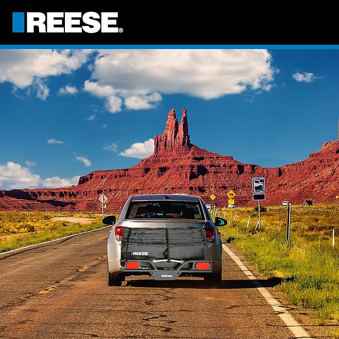 Reese 1044000 Olympia Hitch Mount Expandable Cargo Carrier Bag, 48 Inch x 19 Inch x 18 Inch to 22 Inch, 11.5 cu. ft. Capacity, Fits 48 X 20” Cargo Carriers