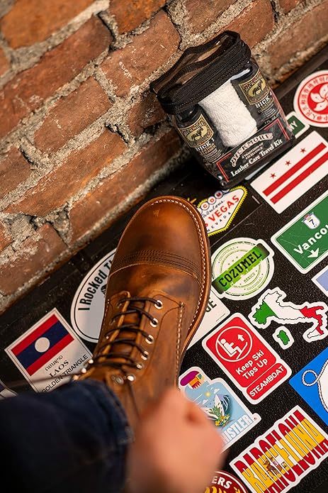 Bickmore Leather Shoe & Boot Travel Care Kit- Repairs, Polishes and Shines Leather Goods On The Run