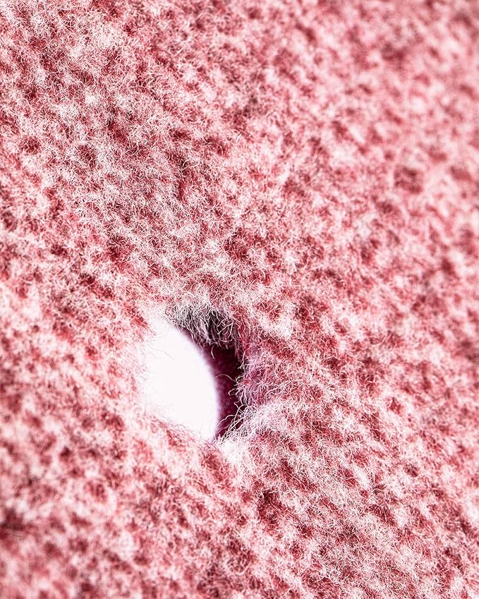 Adam's One Step Polishing Pad (6.5") - Blended Wool & Microfiber Cuts & Finishes in One Step - Color Coded to Match with Recommended Polishes or Compounds