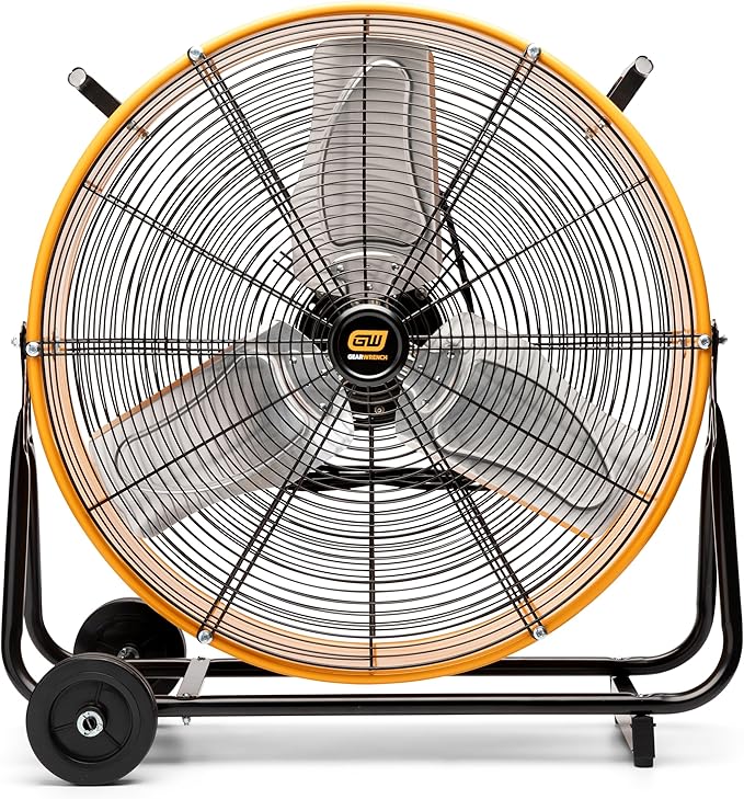 GEARWRENCH 24" 2-Speed High Velocity Shop Fan | GWSFAN24