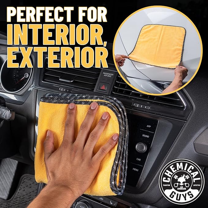 Chemical Guys HOL414 Total Interior Cleaner and Protectant, Refill Kit With 2 Dilution Bottles & 3 Premium Microfiber Towels (Safe for Cars, Trucks, SUVs, Jeeps, Motorcycles, RVs & More) 64 fl oz