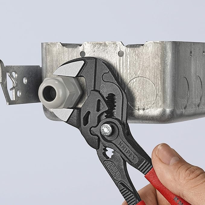 KNIPEX 3 Pc Top Selling Pliers Set with TwinGrip, Cobra Water Pump, and Pliers Wrench