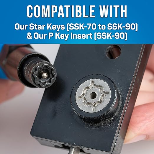 SSK-750 Jonard Tools Star Key Can Wrench Kit for LC & LG Patterns