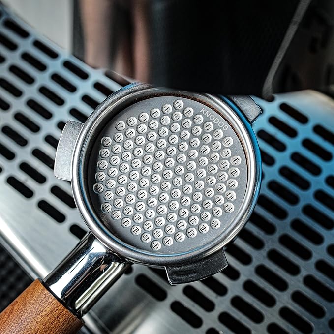 Espresso Funnel 58mm and Puck Screen Set - Includes Stainless Steel Portafilter Funnel and 3pcs Filters for 58mm Portafilter Baskets