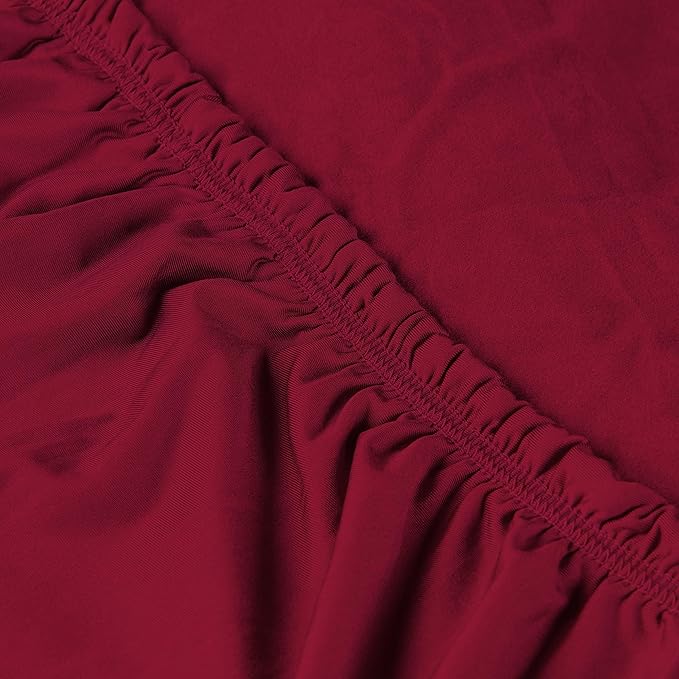 SR1 USA C4 Corvette Indoor Car Cover - Custom Fit Ultraguard Stretch Satin - The Ultimate High End Fit with Storage Bag for 1984-1996 C4, Z51, GS, ZR1 Convertible, Hardtop Corvettes (Dark Red)