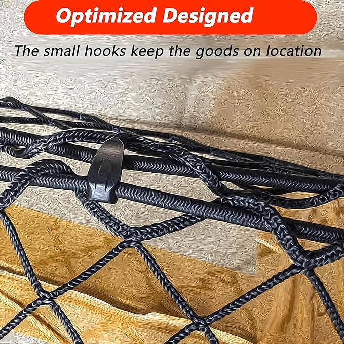 Cargo Net Compatible with 2015 2016 2017 2018 2019 2020 2021 2022 2023 2024 2025 2026 Chevy Suburban